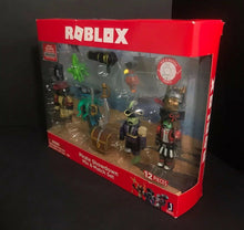 Load image into Gallery viewer, Roblox Pirate Showdown 12 Piece Set Mix and Match Action Figures w/ Virtual Code
