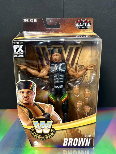2023 WWE Elite Collection Legends Series 19: D’LO BROWN (Nation of Domination)