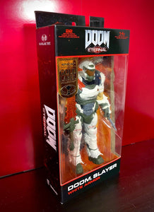 2022 McFarlane Toys - Doom Eternal Figure: DOOM SLAYER (White Armor - Exclusive)