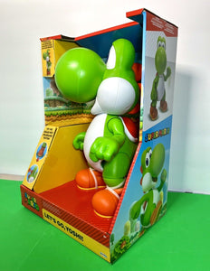 2023 Jakks Super Mario- LET’S GO, YOSHI! 12” Interactive Figure (Sounds & Music)