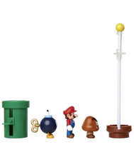 Load image into Gallery viewer, 2019 JAKKS Pacific World of Nintendo | Super Mario | Acorn Plains Diorama Set