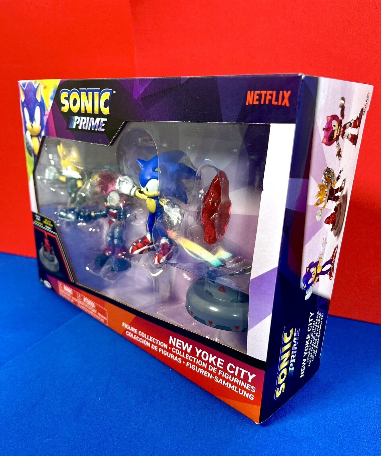2023 JAKKS Sonic Prime New Yoke City 3-Pack - Sonic, Tails Nine, & Rus Florida Toy Store 2023 JAKKS Sonic Prime New Yoke City 3-Pack - Sonic, Tails Nine, & Rus Florida Toy Store