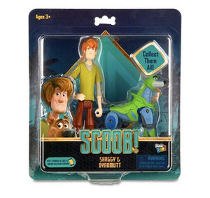Scoob! Movie 6" Action Figure 2 Pack - Shaggy and Dynomutt (2020)