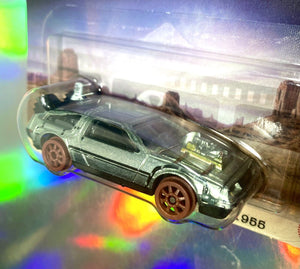 2021 Hot Wheels Premium- Back to the Future Part 3- DeLorean Time Machine (1955)