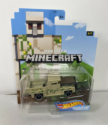 2020 Hot Wheels Character Cars - Minecraft - IRON GOLEM (4/7)