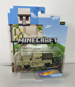 2020 Hot Wheels Character Cars - Minecraft - IRON GOLEM (4/7)
