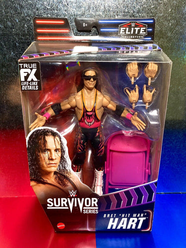 2021 WWE Elite Collection Survivor Series Figure: BRET “HIT MAN” HART (1996)