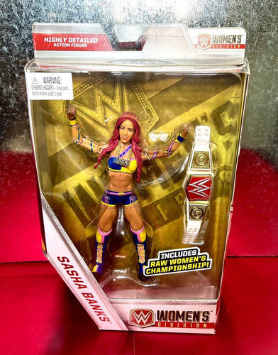 2017 WWE Elite Collection Women's Division: SASHA BANKS (Raw Women’s Champion)