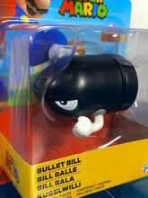 Load image into Gallery viewer, 2021 JAKKS Pacific World of Nintendo Mario Mini 2.5&quot; Action Figure: BULLET BILL