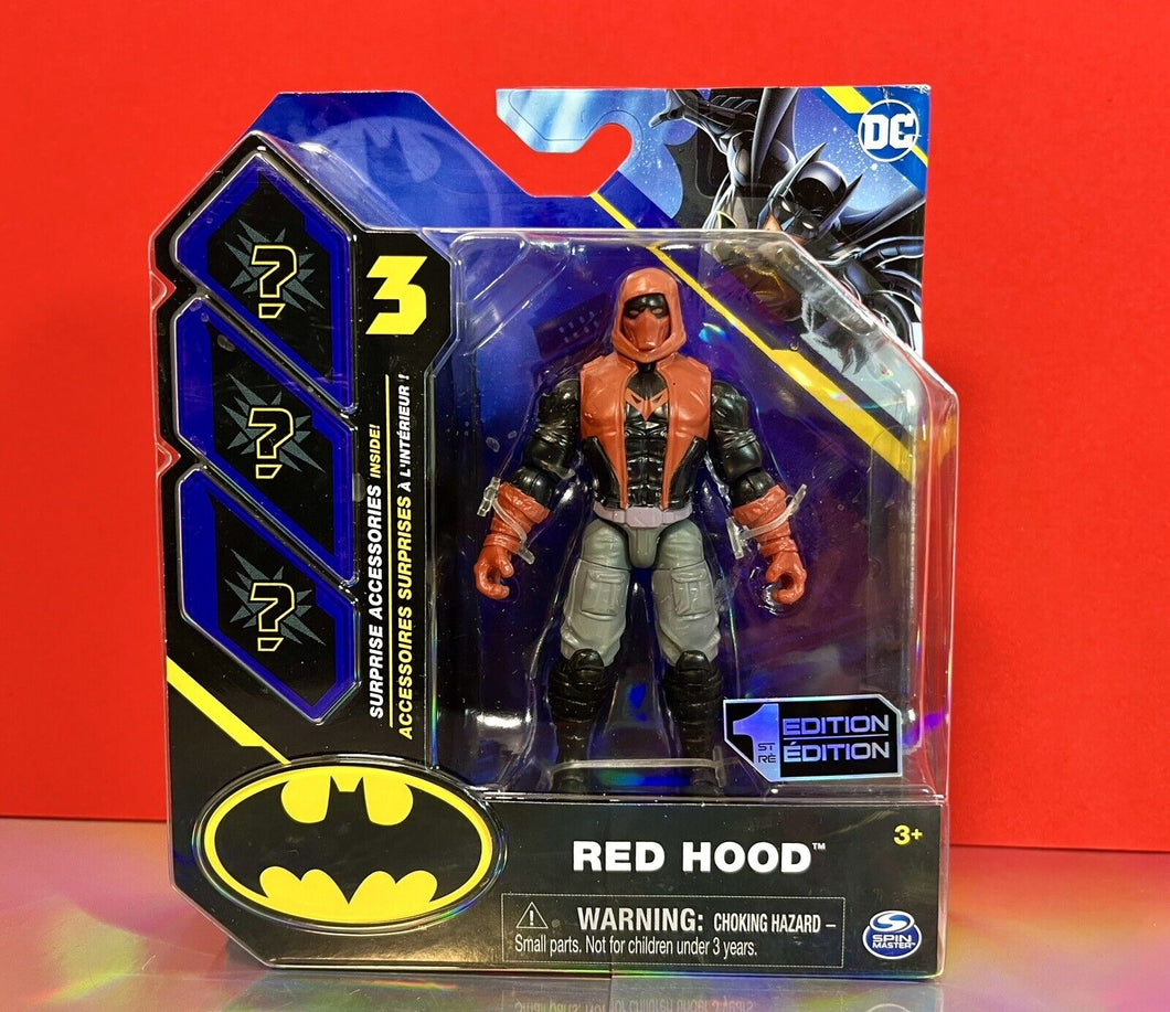 2021 Spin Master DC - The Caped Crusader 4in Figure: RED HOOD