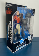 Load image into Gallery viewer, 2021 McFarlane DC Multiverse The Suicide Squad | UNMASKED PEACEMAKER Figure