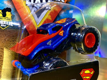 Load image into Gallery viewer, 2022 Spin Master Monster Jam - SUPERMAN Diecast Monster Truck (w/ Wheelie Bar)