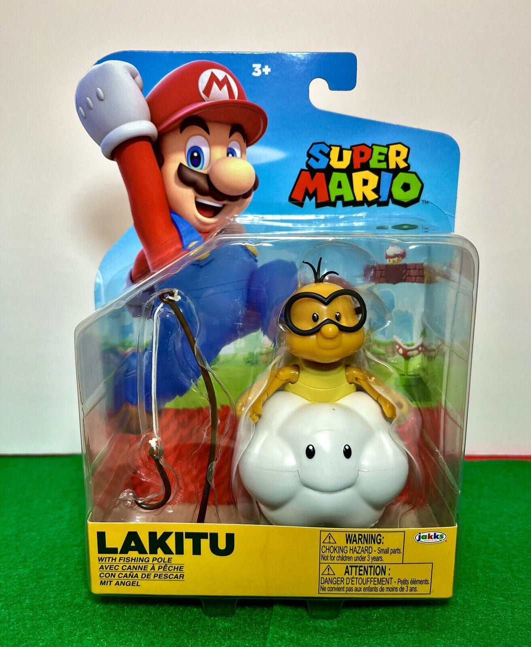 2023 JAKKS Pacific World of Nintendo Action Figure: LAKITU (w/ Fishing Pole)