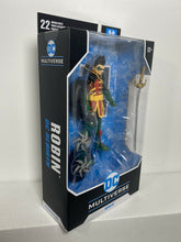 Load image into Gallery viewer, 2021 McFarlane DC Multiverse DC Rebirth | ROBIN (Damian Wayne) Action Figure