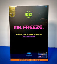 Load image into Gallery viewer, 2024 McFarlane DC Gold Label EE Exclusive - MR. FREEZE (Black Light Edition)