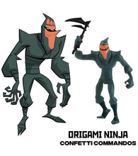 Load image into Gallery viewer, 2018 Playmates - Rise of the Teenage Mutant Ninja Turtles - ORIGAMI NINJA Figure