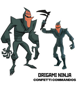 2018 Playmates - Rise of the Teenage Mutant Ninja Turtles - ORIGAMI NINJA Figure