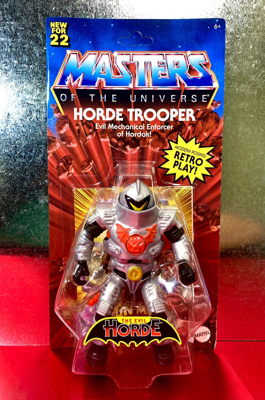 2022 Mattel - Masters of the Universe Origins 5.5” Action Figure: HORDE TROOPER