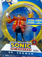 Load image into Gallery viewer, 2022 JAKKS Pacific Sonic the Hedgehog Action Figure: DR. EGGMAN (w/ Checkpoint)