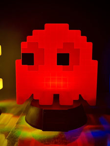 Paladone Icons Pac-Man 4in Lights Bundle - PAC-MAN, BLINKY, TURN-TO-BLUE GHOST