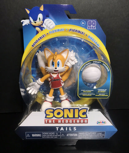 2020 JAKKS Pacific Sonic The Hedgehog: Volleyball Tails Action Figure
