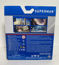 Load image into Gallery viewer, 2020 DC Heroes Unite Action Figure: SUPERMAN (BLACK SUIT) 4&quot; Action Figure