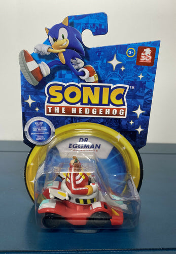 2021 JAKKS Sonic the Hedgehog 30th Anniversary Car - DR. EGGMAN in EGG BOOSTER