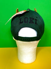 Load image into Gallery viewer, BioWorld Marvel Comics LOKI Helmet Green Baseball Hat OSFM