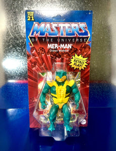 2021 Mattel - Masters of the Universe Origins 5.5” Action Figure: MER-MAN
