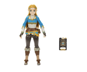2023 JAKKS World of Nintendo - Breath of the Wild - ZELDA (w/ Shiekah Slate)