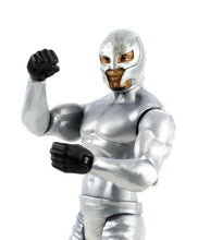 Load image into Gallery viewer, 2021 WWE Summerslam Core Series 121 Action Figure: REY MYSTERIO (Silver Surfer)