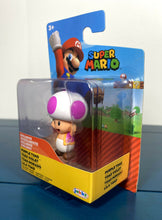 Load image into Gallery viewer, 2021 JAKKS Pacific World of Nintendo 2.5&quot; Action Figure: PURPLE TOAD (Exclusive)