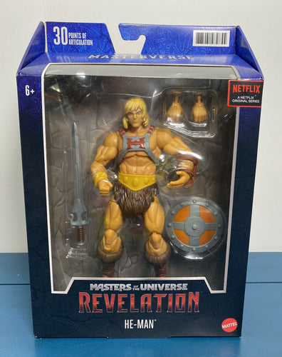 2021 Mattel Masters of the Universe: Revelation (Netflix) Figure - HE-MAN
