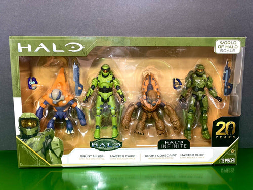 2022 World of Halo 20th Anniversary Action Figure Multipack - Exclusive!!