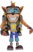 Load image into Gallery viewer, 2018 NECA Crash Bandicoot -  Deluxe Crash with Jetpack 7” Action Figure