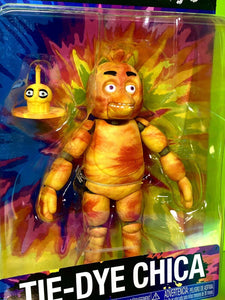 2022 Funko - Five Nights At Freddy's Figure: TYE-DYE CHICA (w/ Mr. Cupcake)