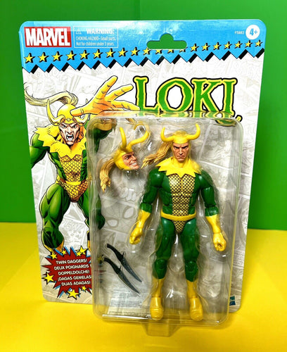 2021 Hasbro Marvel Legends Series Retro Figure: LOKI