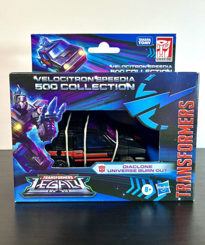 2022 Transformers Legacy Velocitron Speedia 500 - DIACLONE UNIVERSE BURN OUT