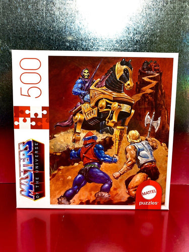 2020 Mattel - Masters of the Universe Skeletor & He-Man 500 Piece Jigsaw Puzzle