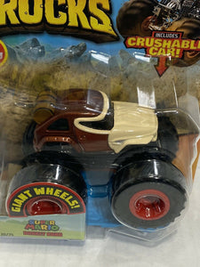 2020 Hot Wheels Monster Trucks - Super Mario - DONKEY KONG (w/ Giant Wheels)