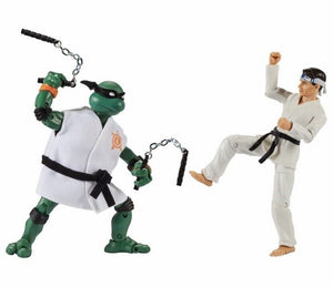 2021 Playmates - TMNT vs. Cobra Kai 2-Pack: MICHELANGELO vs DANIEL LARUSSO