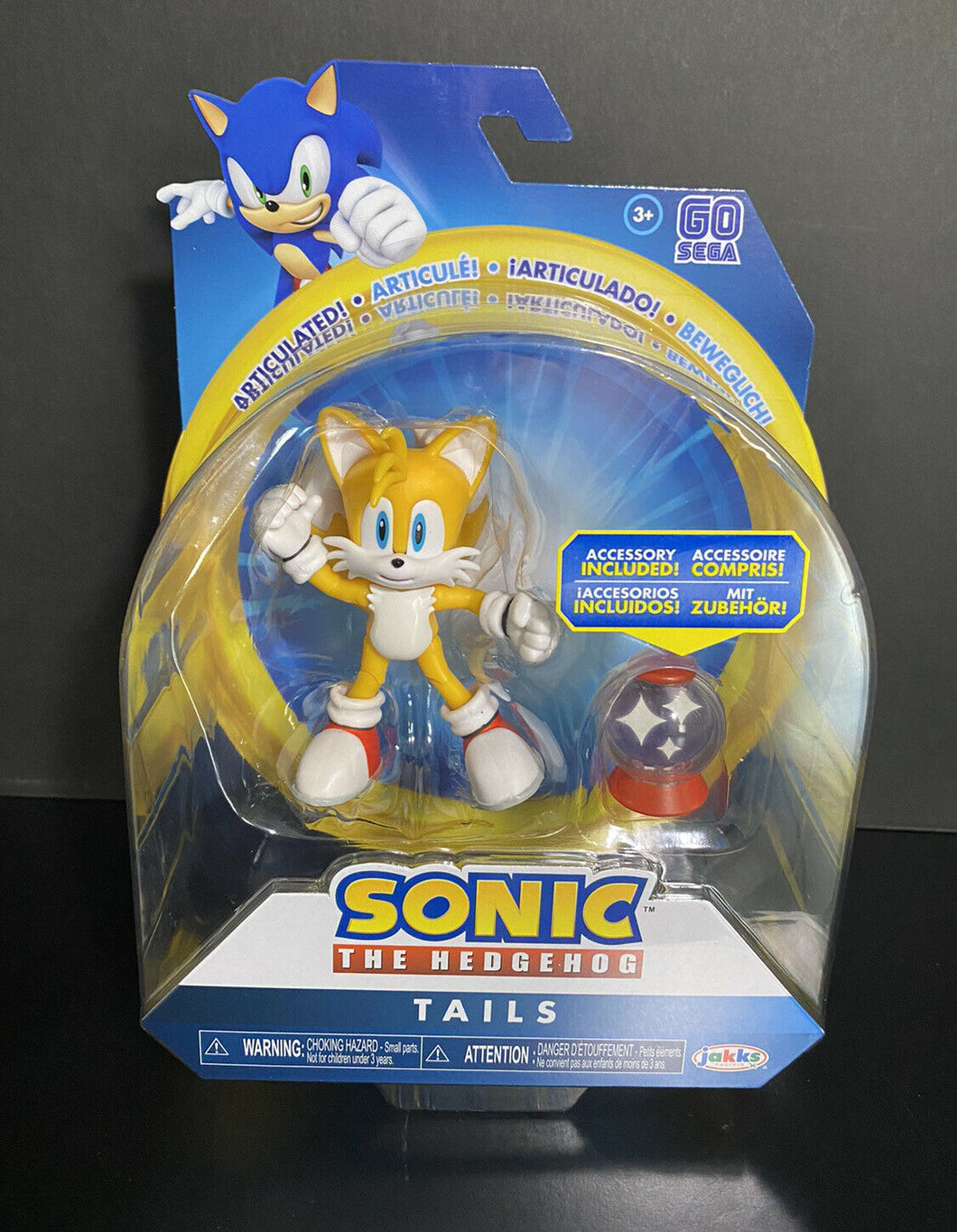 2020 JAKKS Pacific Sonic The Hedgehog Action Figure: TAILS