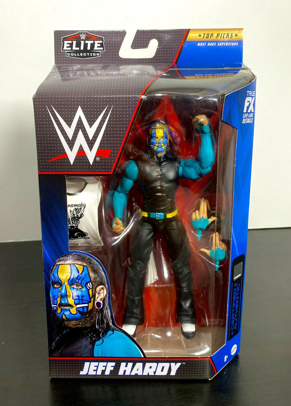 WWE Elite Collection Top Picks 2022 Action Figure: JEFF HARDY