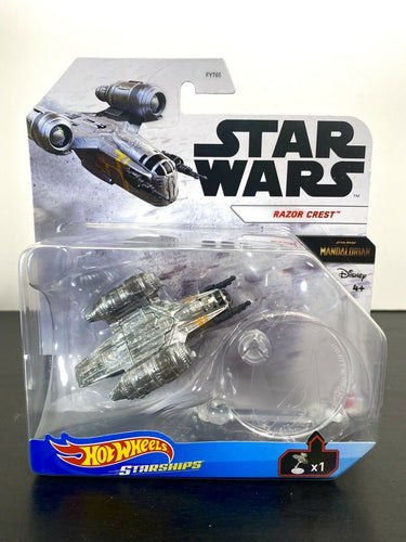 2019 Hot Wheels Starships - The Mandalorian: RAZOR CREST (w/ Flight Stand)