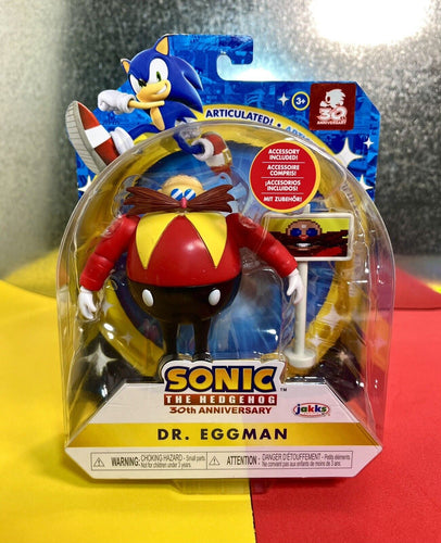 2021 JAKKS Pacific Sonic The Hedgehog 30th ANNIVERSARY: CLASSIC DR. EGGMAN