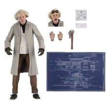 Load image into Gallery viewer, Back to the Future 7&quot; Action Figure-Ultimate Doc Brown (35th Anniversary) NECA