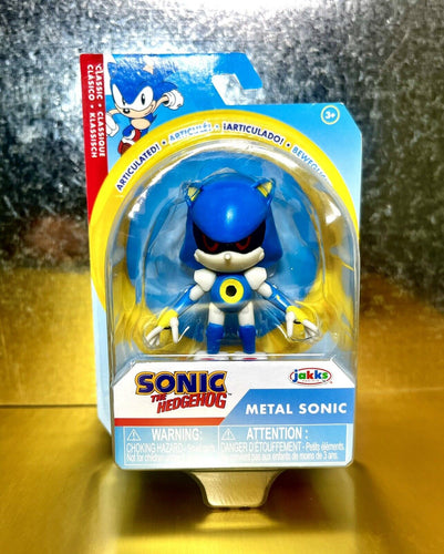 NEW 2022 JAKKS Pacific Sonic the Hedgehog 2.75in Figure: CLASSIC METAL SONIC