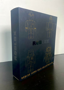 Jazwares Roblox Icons 15th Anniversary Gold Collector’s Set w/ Virtual Item Code