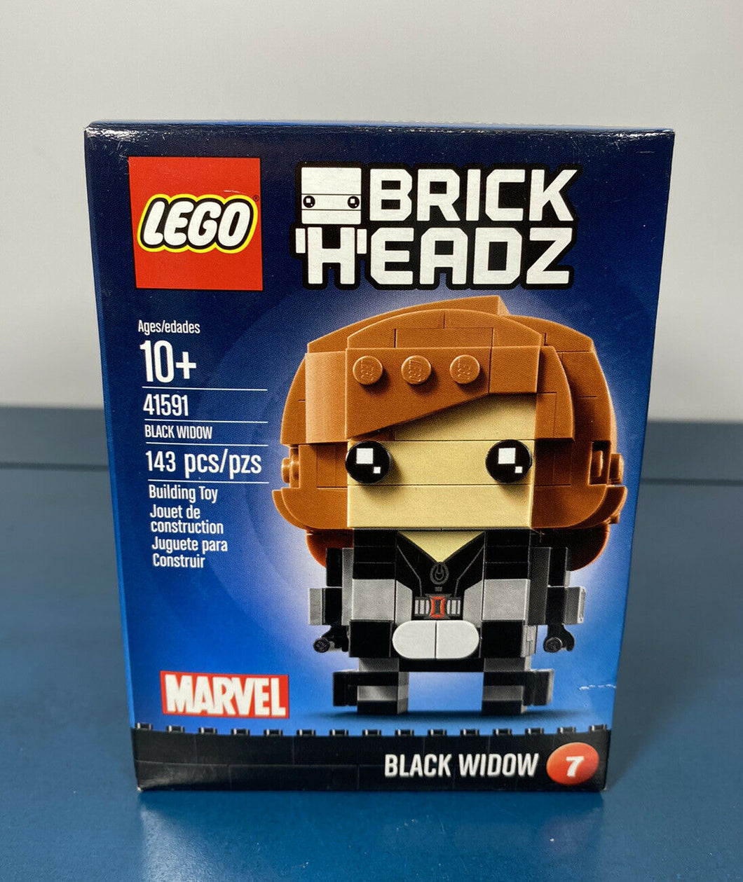 LEGO Brick Heads #41591 - Marvel Captain America: Civil War - BLACK WIDOW Set