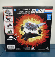 Load image into Gallery viewer, 2020 HASBRO GI Joe Skystriker &amp; Night Raven Construction Set (158 Pcs)